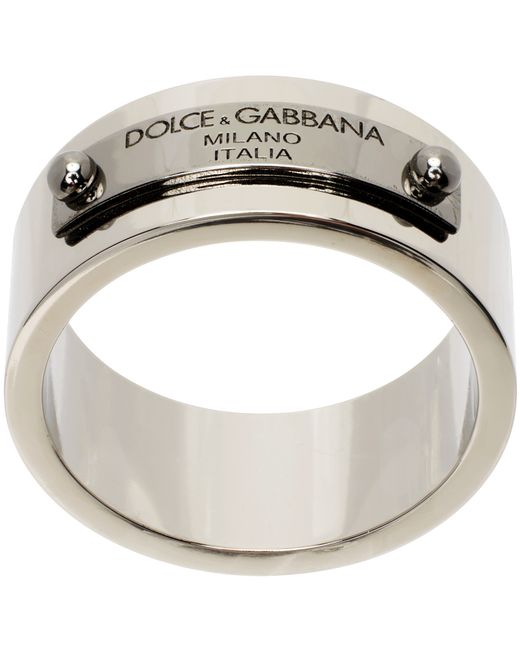 Dolce & Gabbana Logo Band Ring
