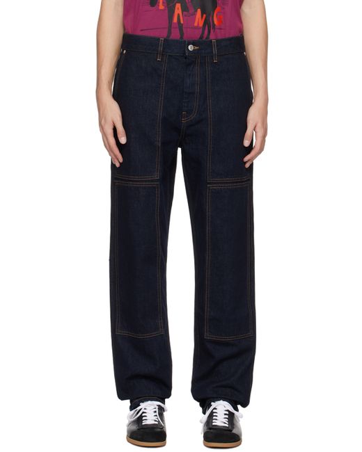 Helmut Lang Indigo Relaxed-Fit Jeans