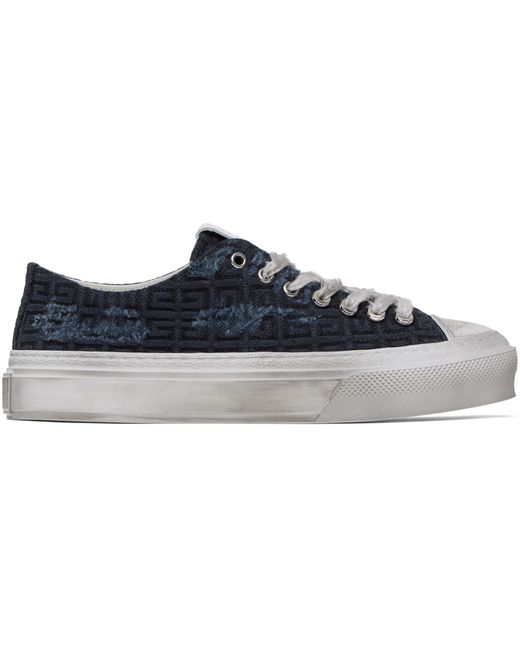 Givenchy Navy 4G City Sneakers