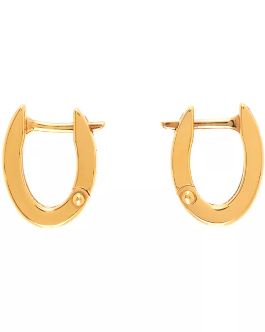 Versace Gold Greca Earrings