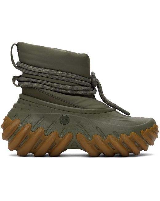 Crocs Khaki Echo Boots