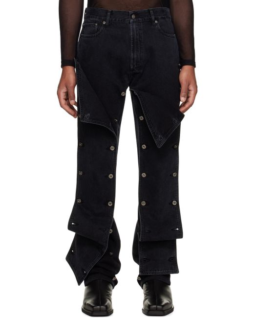 Y / Project Black Snap Off Jeans