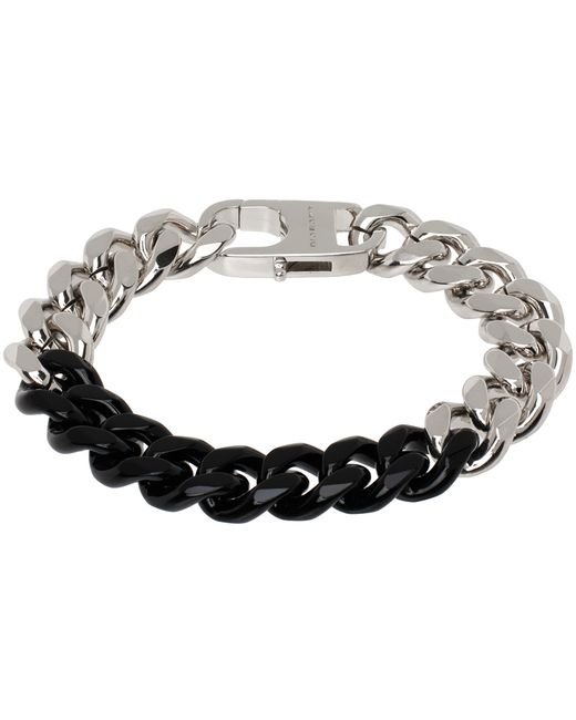 Isabel Marant Black Curb Chain Bracelet