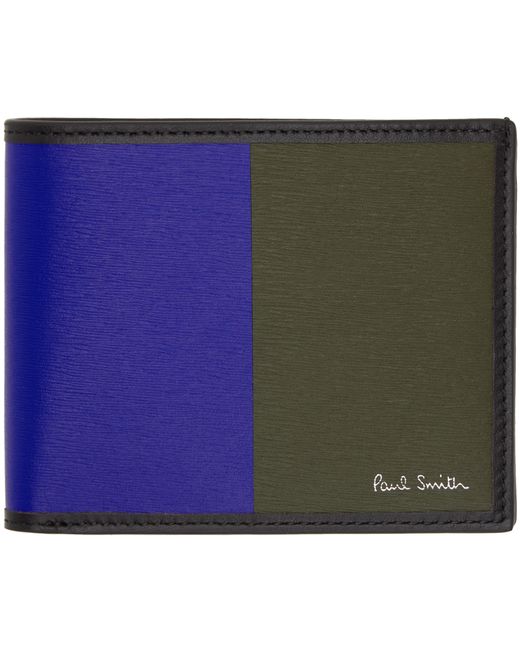 Paul Smith Multicolor Paneled Wallet