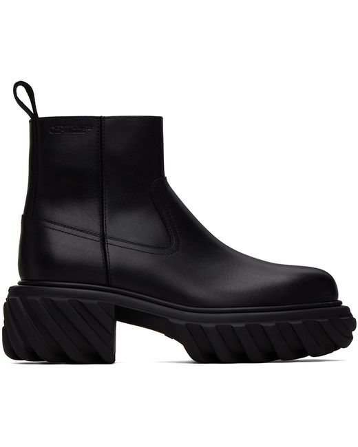 Off-White Exploration Motor Chelsea Boots