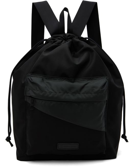 Master Piece Black Slant Backpack