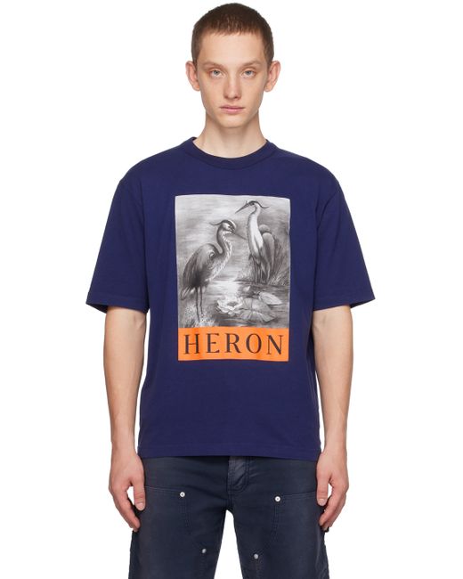 Heron Preston Navy Heron T-Shirt