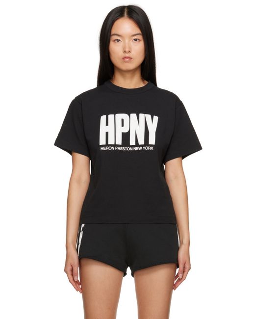 Heron Preston Black HPNY T-Shirt