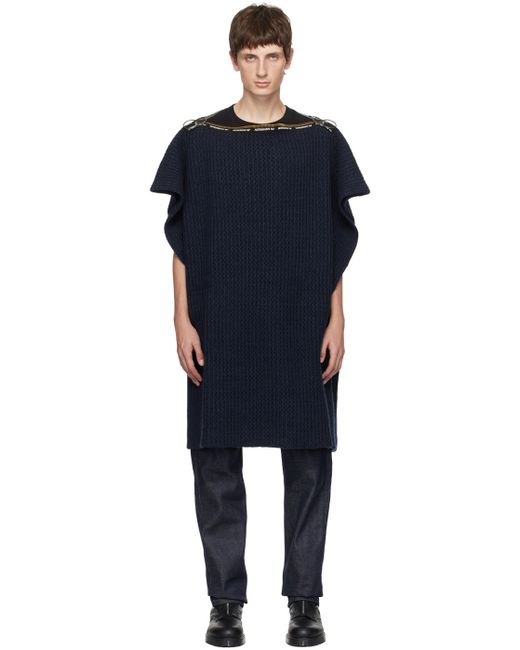 A.P.C. . Navy JW Anderson Edition Sweater
