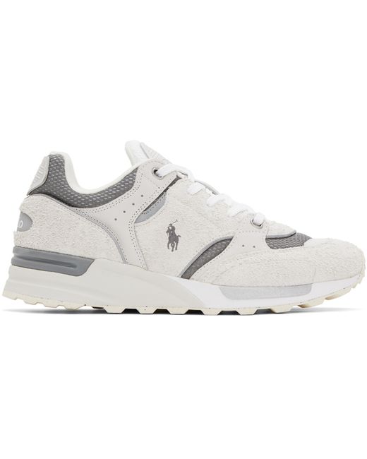 Polo Ralph Lauren Gray Trackster 200 Sneakers