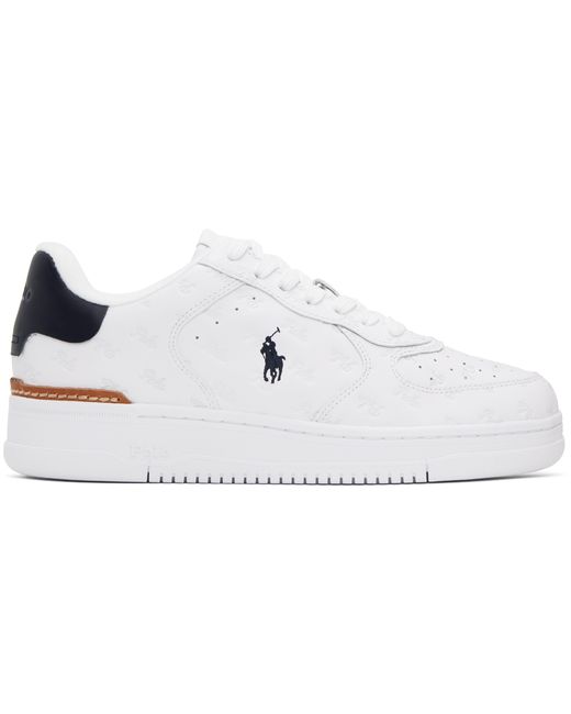 Polo Ralph Lauren Leather Masters Court Sneakers