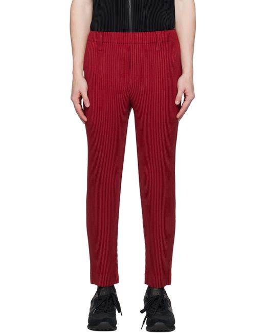 Homme Pliss Issey Miyake Kersey Pleats Trousers