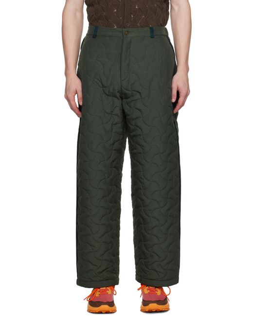 robyn lynch Khaki Quilted Trousers