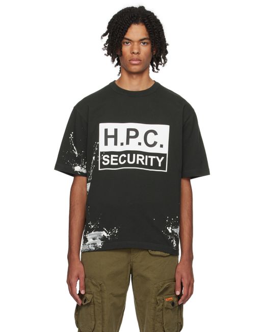 Heron Preston Black H.P.C. Security T-Shirt
