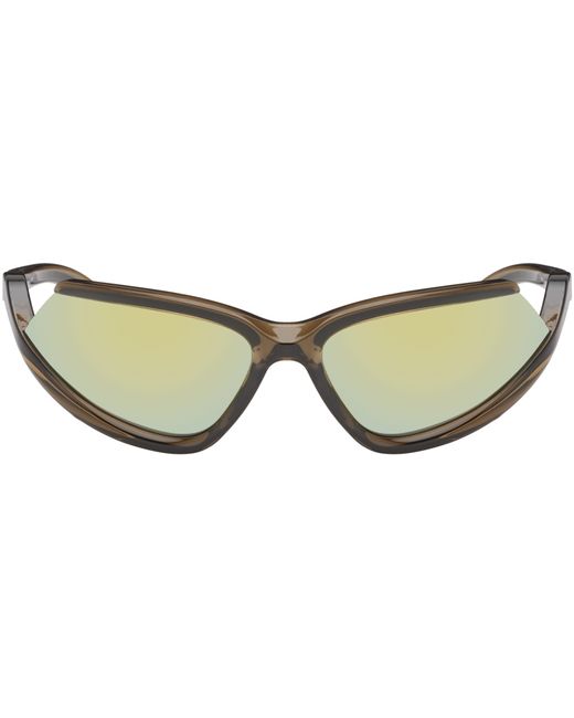 Balenciaga Extreme Mirror Geometrical Sunglasses