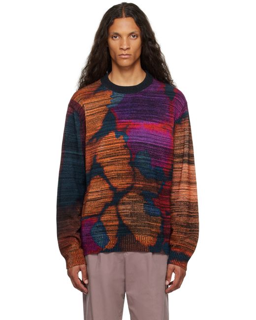 PS Paul Smith Multicolor Jacquard Sweater