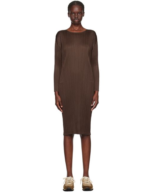 Pleats Please By Issey Miyake Monthly Colors September Midi Dress