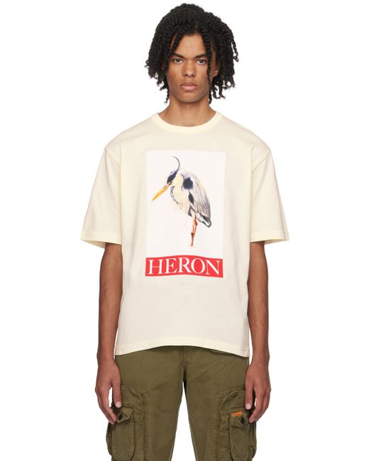 Heron Preston Off-White Heron Bird Painted T-Shirt