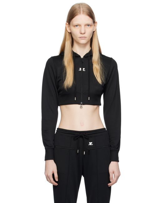 Courrèges Cropped Hoodie