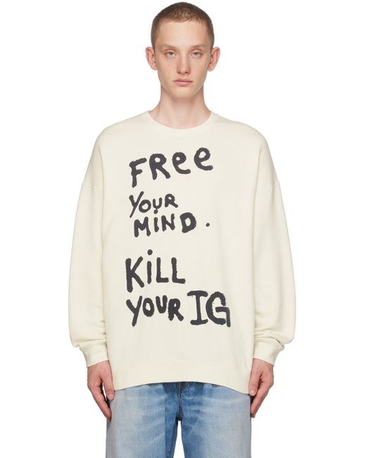 R13 Off Free Your Mind Sweater