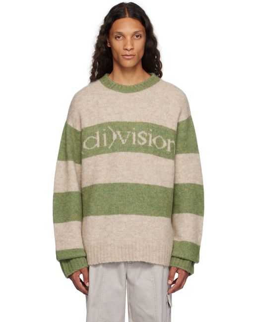 (Di)Vision division Off-White Striped Sweater