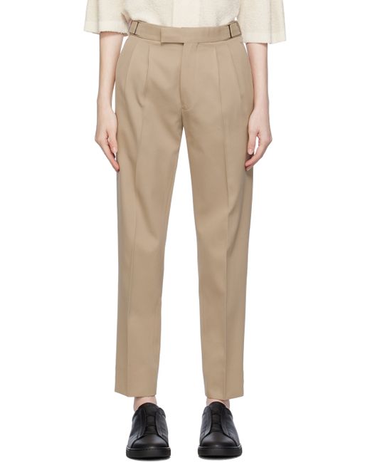 Z Zegna Pleated Trousers