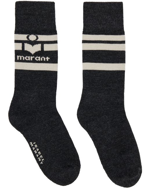 Isabel Marant Viby Logo Socks