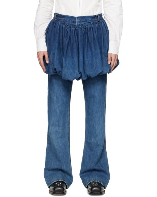 Aaron Esh Puff Skirt Jeans