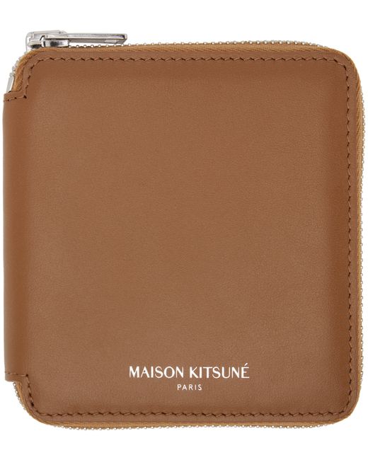 Maison Kitsuné Square Zipped Wallet