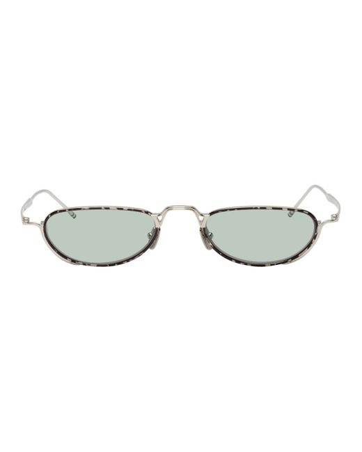 Thom Browne Silver TB-913 Sunglasses