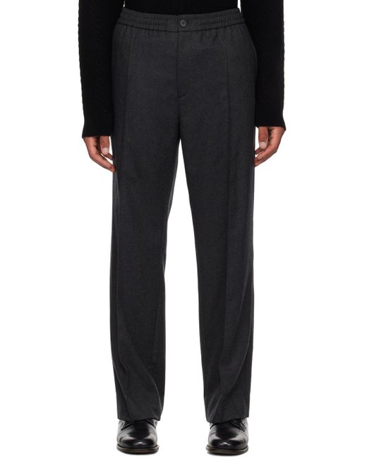 Solid Homme Pinched Seam Trousers