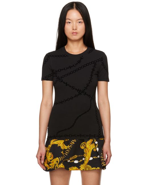Versace Jeans Couture Flocked T-Shirt