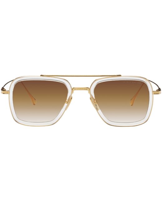 DITA Eyewear Transparent Gold Flight.006 Sunglasses