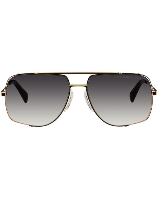 DITA Eyewear Gold Midnight Special Sunglasses