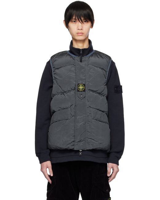 Stone Island Quilted Reversible Down Vest