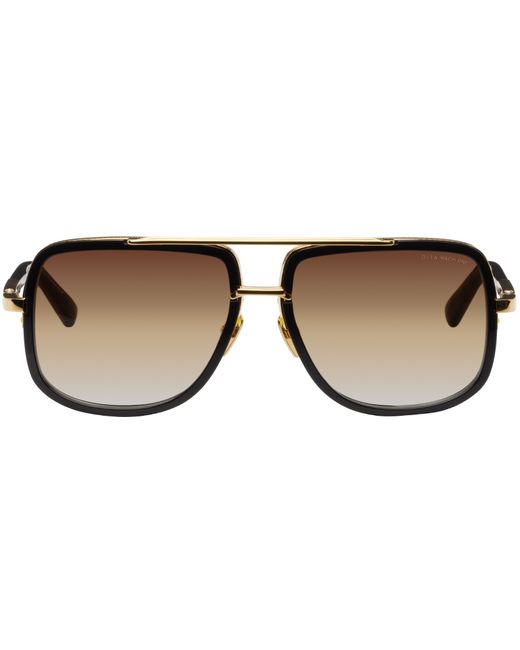DITA Eyewear Gold Mach-One Sunglasses