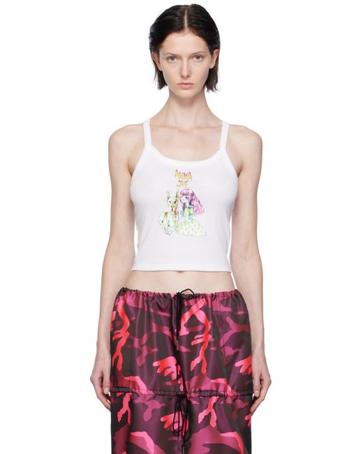 Anna Sui Graphic Tank Top