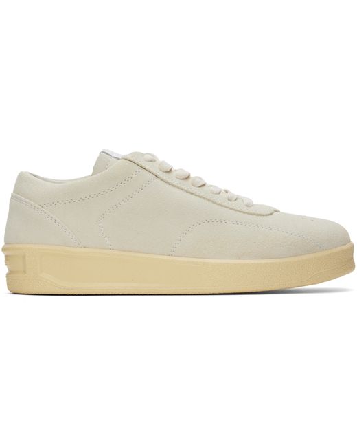 Jil Sander Off Lace-Up Sneakers