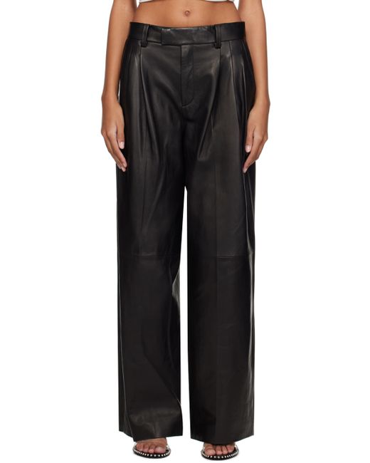 Alexander Wang Tailored Leather Trousers
