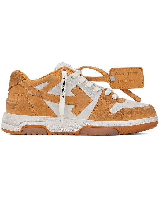 Off-White Orange Out Of Office Vintage Sneakers