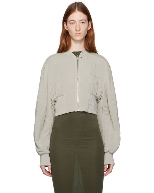 Rick Owens Lilies Collage Bomber Jacket