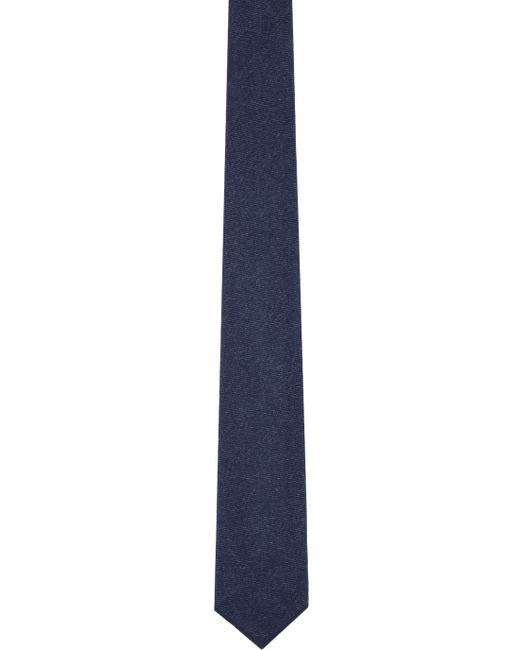 Engineered Garments Indigo Flannel Tie