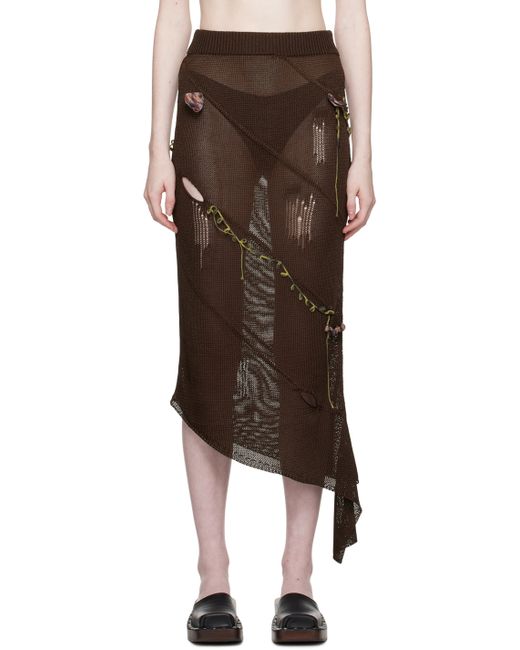 Acne Studios Flower Midi Skirt