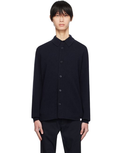 Norse Projects Navy Martin Cardigan