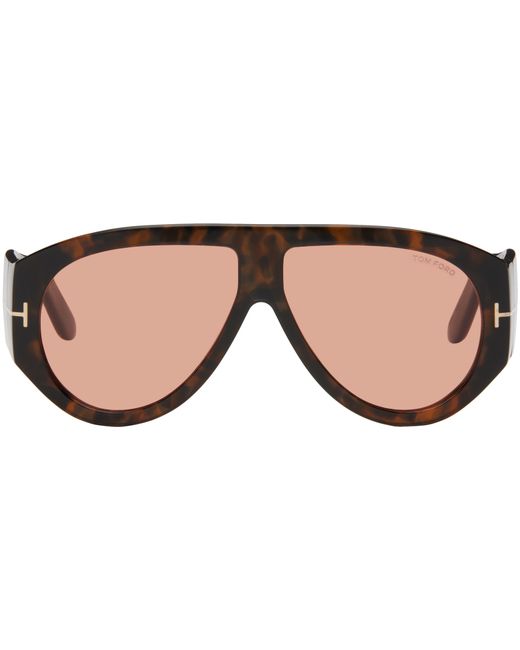 Tom Ford Tortoiseshell Bronson Sunglasses