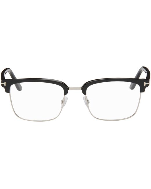 Tom Ford Black Half-Rim Glasses