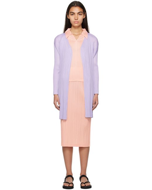 Pleats Please By Issey Miyake Monthly Colors October Coat