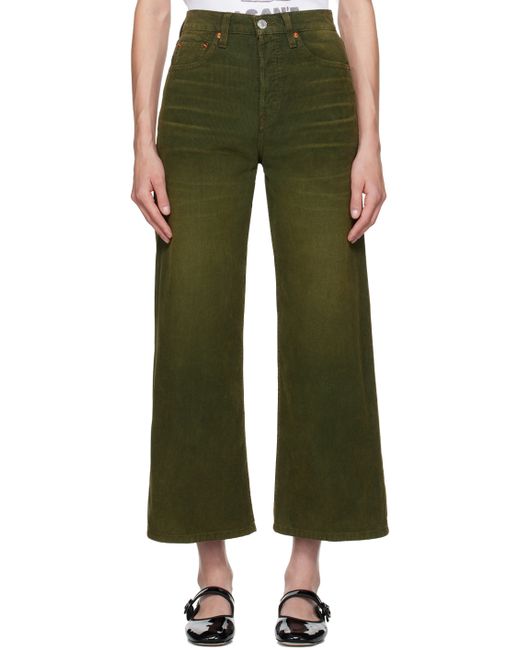 Re/Done Wide Leg Trousers