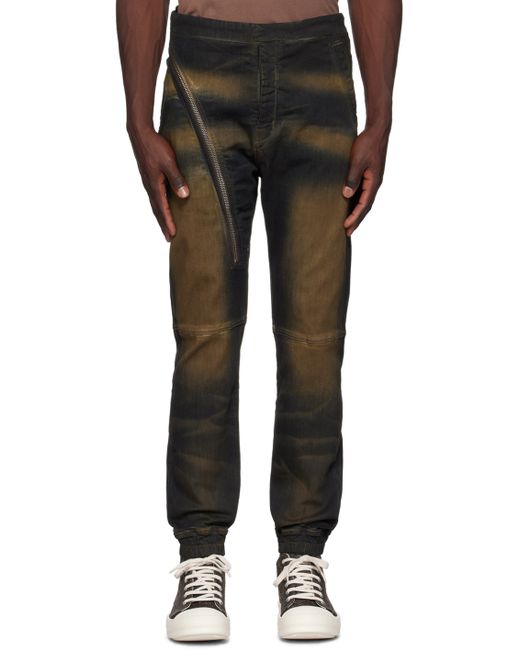 Rick Owens DRKSHDW Indigo Aircut Jeans