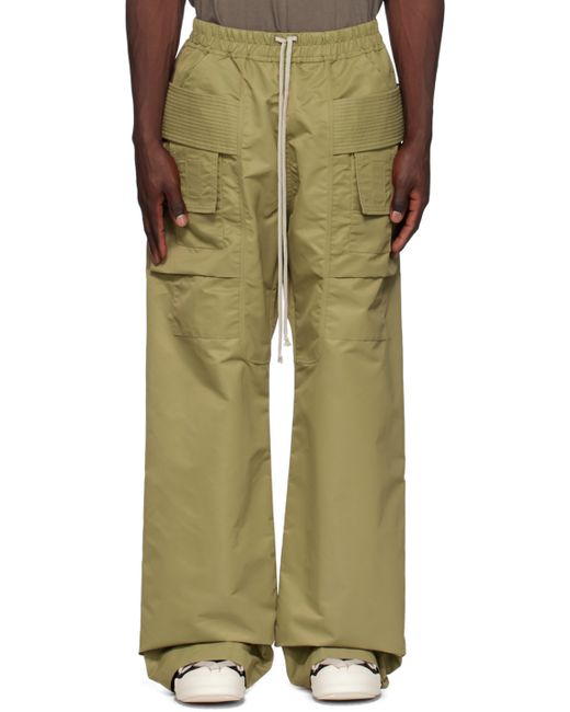 Rick Owens DRKSHDW Khaki Creatch Cargo Pants